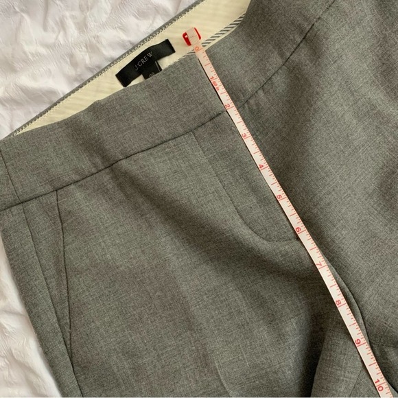 J Crew Gray Trousers Career Pants 00 - Picture 10 of 12